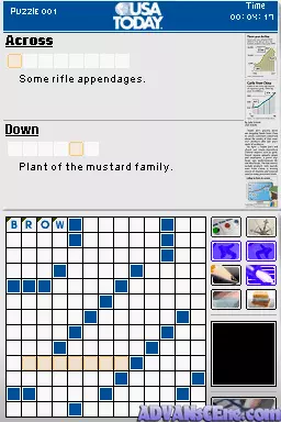 Image n° 3 - screenshots : USA Today Crossword Challenge